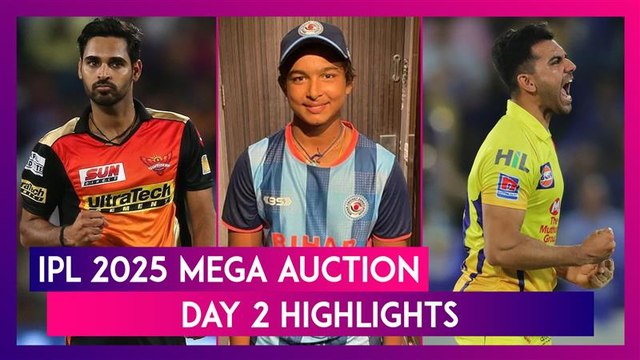 IPL 2025 Mega Auction Day 2: Vaibhav Suryavanshi Becomes Youngest Player At Age 13 To Be Picked