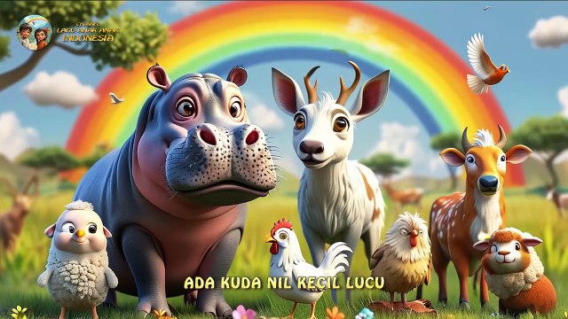 Lagu Anak Indonesia - Kuda Nil Kecil Lucu