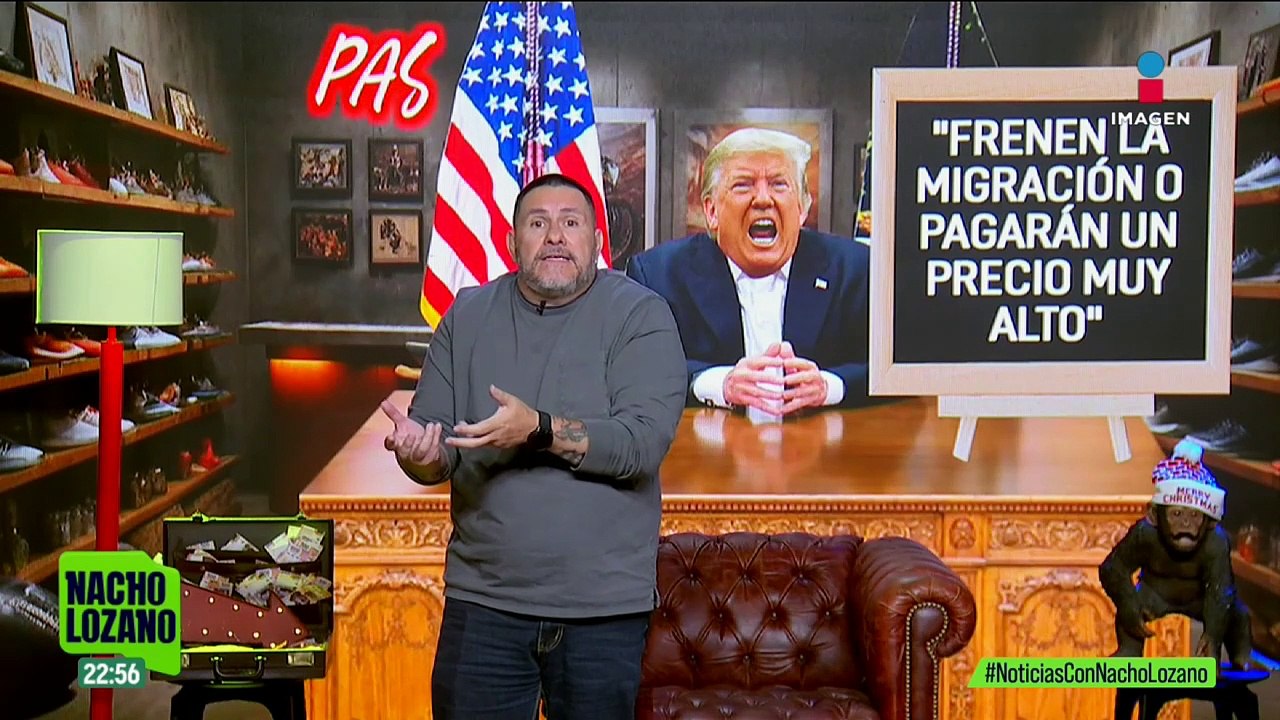 Trump promete 25% de aranceles a México y a Canadá | Noticias con Nacho Lozano