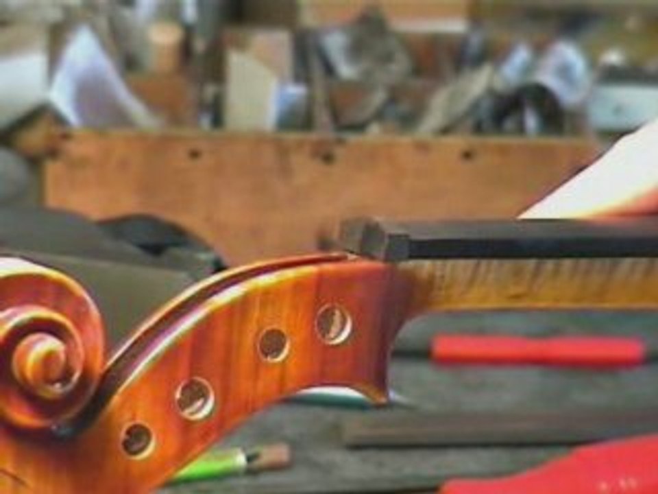 Le montage du violon