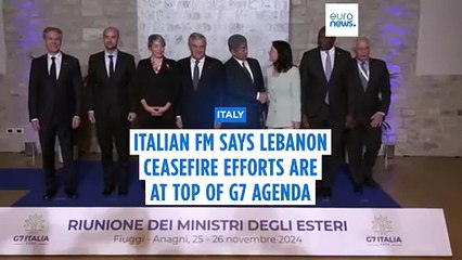 Middle East ceasefire efforts to top Rome's G7 talks