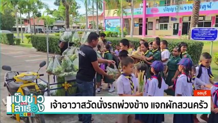 เจ้าอาวาสวัดแจกผักสวนครัว กับปลูกผักหวาน แจกญาติโยม | เป็นข่าวเล่าเรื่อง | 26 พ.ย. 67 | PART 1