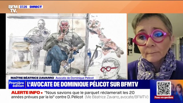 Procès des viols de Mazan: Vous ne pouvez pas enlever à cet homme l'espoir qu'il puisse un jour recouvrir la liberté , assure Me Zavarro, avocate de Dominique Pélicot