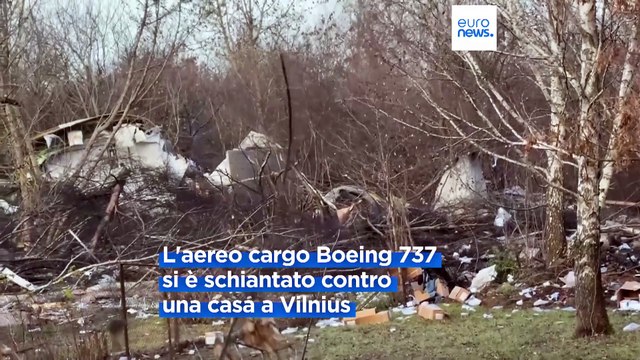 Aereo cargo precipitato in Lituania, la ministra degli esteri tedesca: possibile attacco ibrido