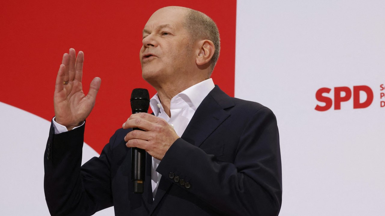 Scholz ist SPD-Kanzlerkandidat - und lobt Pistorius