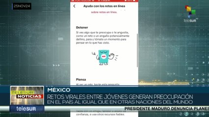 En México retos virales entre jóvenes generan preocupación en el país