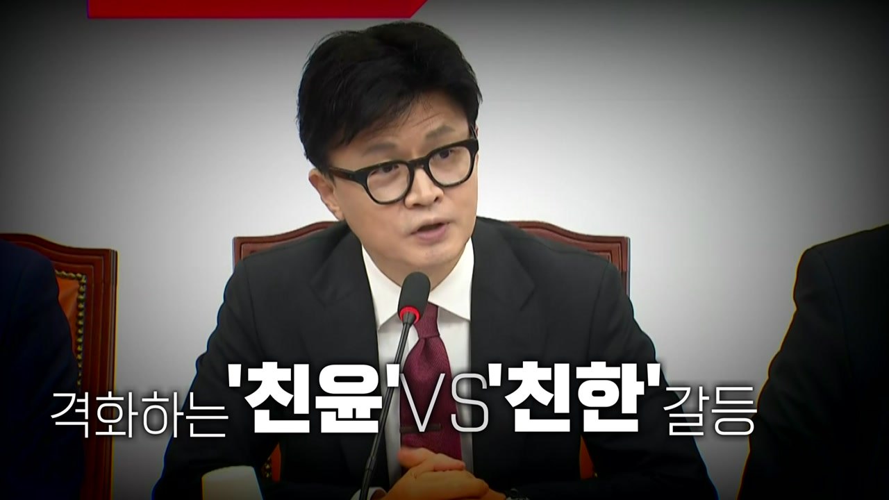 [영상] '당원 게시판' 친윤 vs 친한 갈등 격화...여론조성팀 의혹도 수사 / YTN