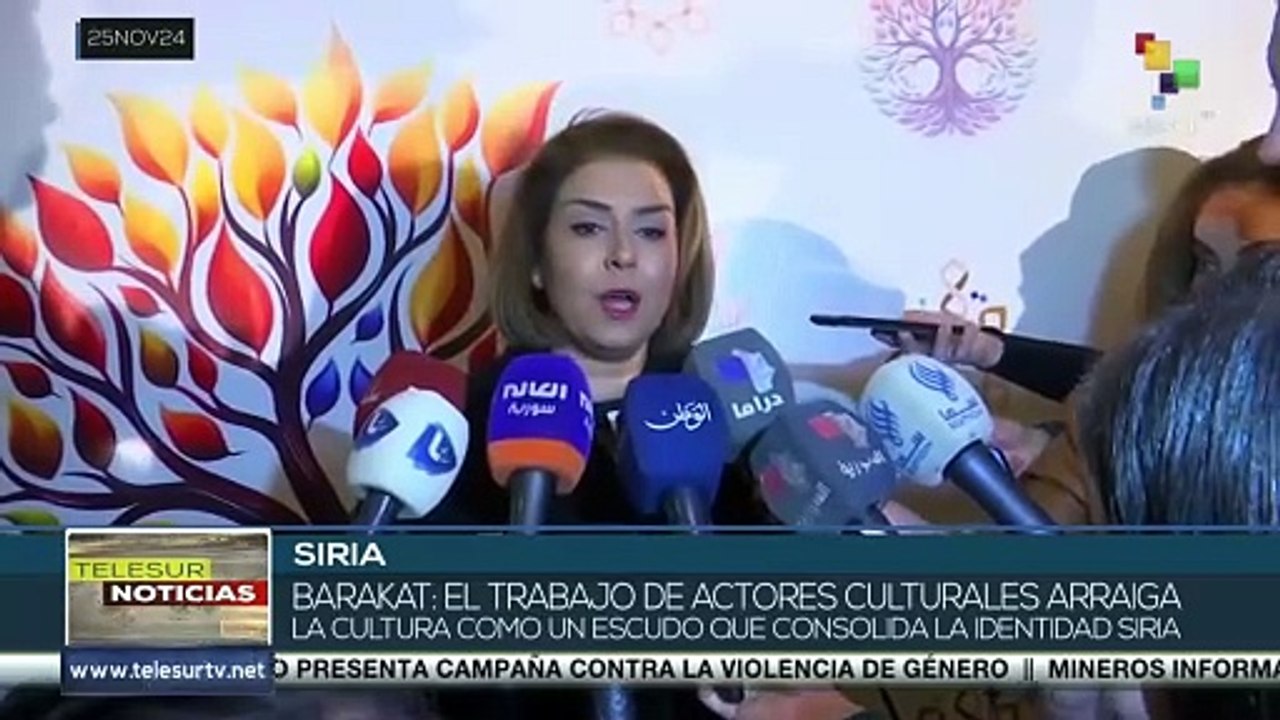 Festival de la cultura Siria inició en Damasco bajo el lema "La cultura es un mensaje de vida"