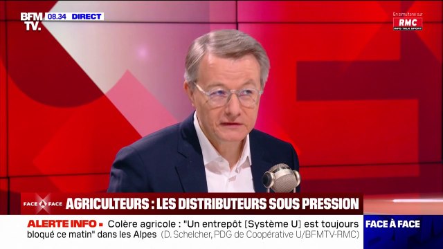 Colère des agriculteurs: le PDG de la coopérative U dit comprendre le sujet des normes et des complexités administratives