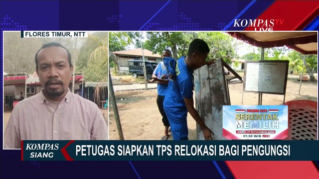 Terdampak Erupsi Gunung Lewotobi, KPU Flores Timur Relokasi TPS | SERIAL PILKADA