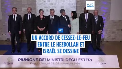 Le ministre italien des affaires étrangères déclare que les efforts en vue d'un cessez-le-feu au Liban sont au centre des discussions du G7