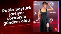 Rabia Soytürk, jartiyer çorabıyla gündem oldu! Görenler gözlerini alamadı