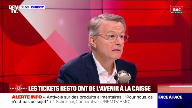 Dominique Schelcher propose de renommer les titres-restaurants en tickets-repas