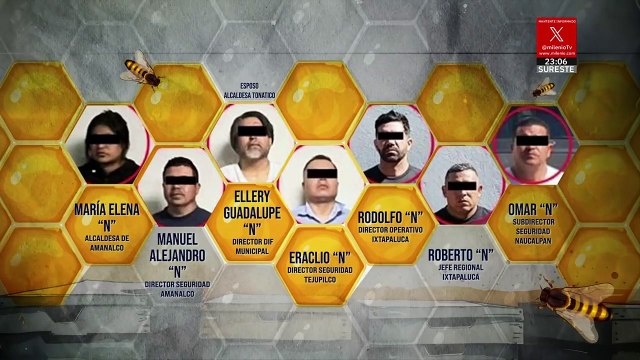 Funcionarios detenidos en Operación Enjambre ya están en prisión