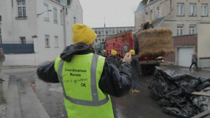 Des agriculteurs des Hauts-de-France en colère ciblent la préfecture du Pas-de-Calais