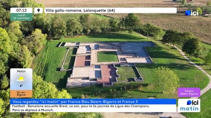 26/11/2024 - ICI Matin France Bleu Béarn Bigorre en vidéo