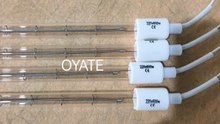 630mm 800w 1500w clear infrared heating lamp halogen heater for automatic blowing machines 1600w R7S Ceramic far infrared heat lamp 1750w heating lamp for injection machine