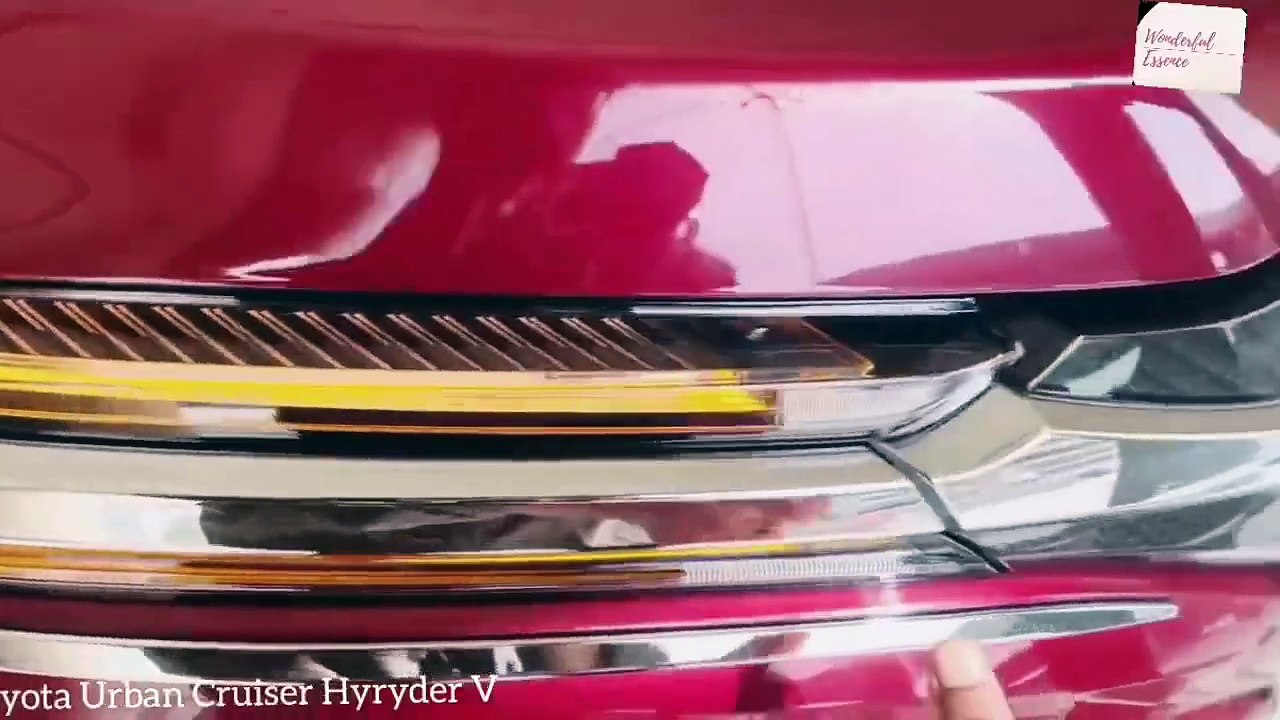 Toyota Urban Cruiser Hyryder V full specifications and details