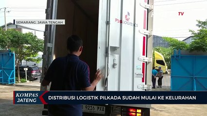 Distribusi Logistik Pilkada Sudah Mulai ke Kelurahan