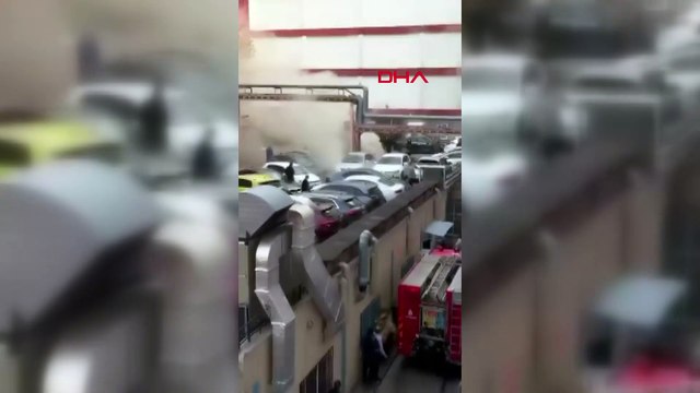 İstanbul Eğitim ve Araştırma Hastanesi'nde yangın