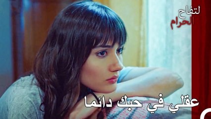 لا استطيع التوقف عن التفكير بك حتى لو كنا منفصلان - التفاح الحرام الحلقة ال 28