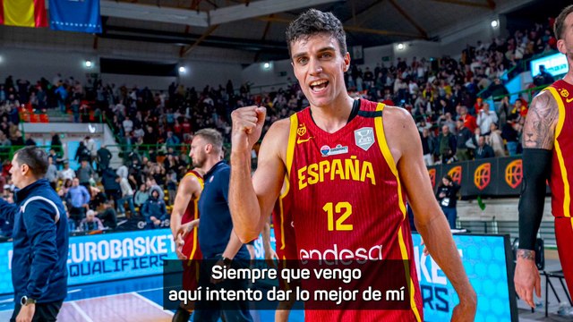 Yusta, Barreiro y Alocén tras lograr el pase al Eurobasket 2025: Tiene que haber celebración