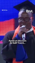 A’Salfo de Magic System chante pour sa remise de diplôme HEC