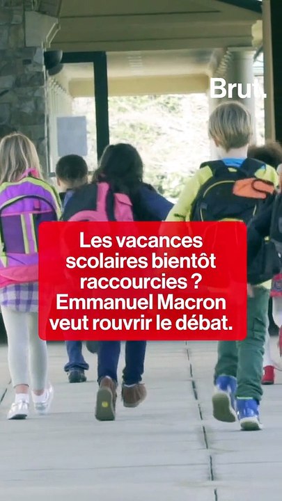 Bientôt les vacances scolaires raccourcies ?