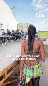 En backstage avec Lous and the Yakuza au Dour Festival