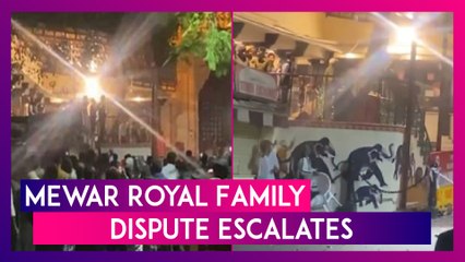 Mewar Royal Family Feud: Stones Pelted In Clash After Vishvaraj Singh Denied Entry Into City Palace