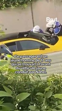 Le témoignage d'un des passagers de Nahel