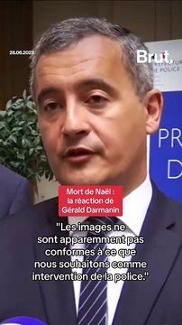 Mort de Naël : la réaction de Gérald Darmanin.