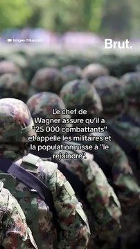Une mutinerie est en cours en Russie.