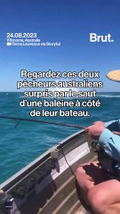 Grosse frayeur pour ces deux pêcheurs australiens
