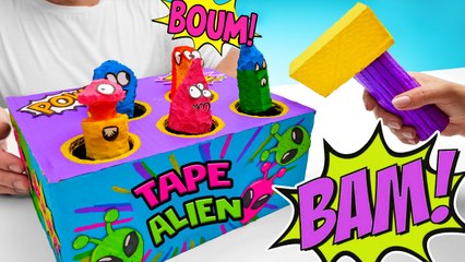 DIY — Le jeu de la taupe en carton || Tutoriel complet