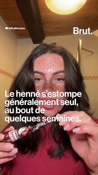 Se faire des taches de rousseur avec du henné, c'est quoi le risque ?