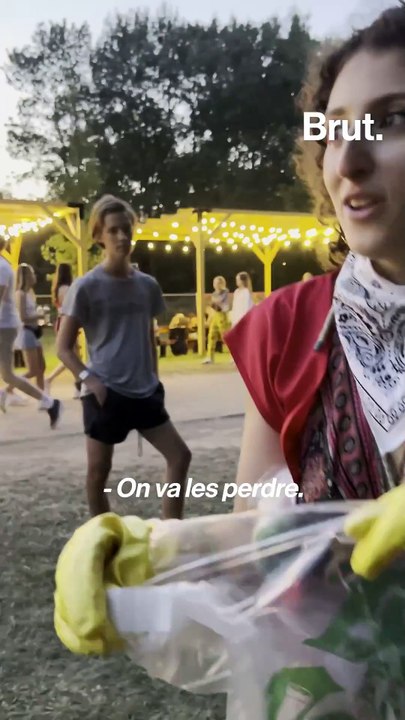 On a ramassé les déchets avec Julie, volontaire au Sziget Festival