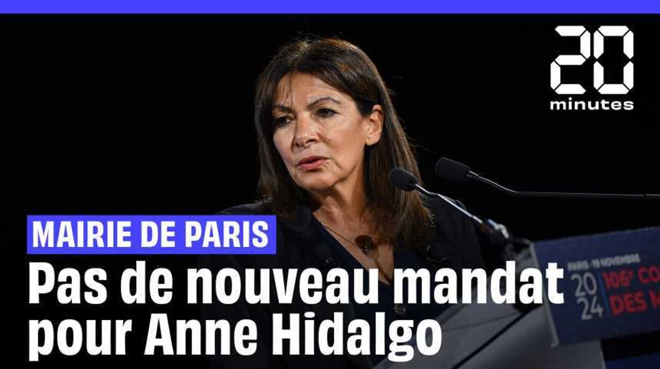 Anne Hidalgo annonce qu’elle ne se représentera pas en 2026 à la Mairie de Paris