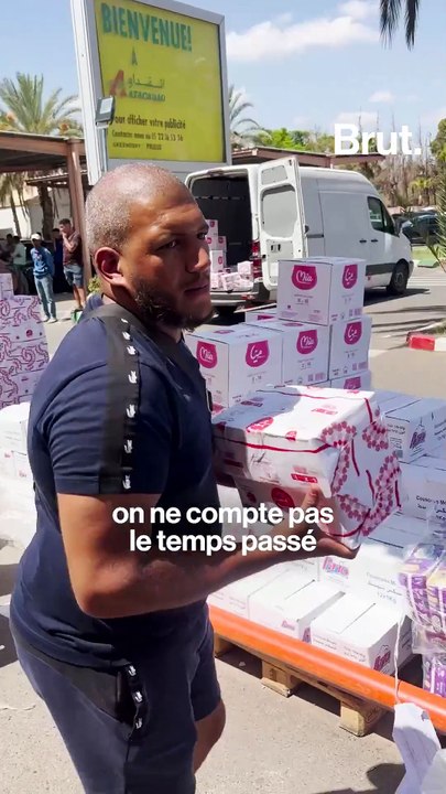 La solidarité s'organise au Maroc