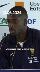 Ousmane Dembélé : "Il faut se mobiliser et aller tous voter"