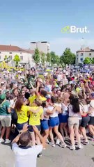 Avec le melon du Tour de France