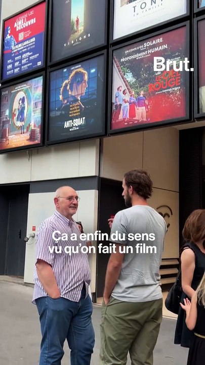 À l'avant-première du biopic sur l'Abbé Pierre avec Benjamin Lavernhe