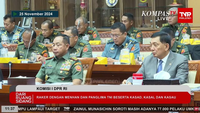 Depan Menhan dan Panglima TNI, Komisi I DPR Yoyok Soroti Jenderal Menganggur hingga 'Partai Cokelat'