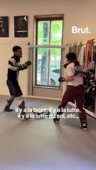 Avec Emilia, 34 ans, pour sa première compétition de MMA