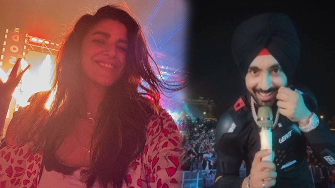 Diljit Dosanjh Reacts on Nimrat Kaur's Pune Concert Pics,Actress Replies... |