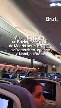 Un homme projeté dans un coffre à bagages lors d'un vol