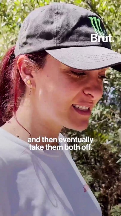 Veronique Sandler & freeride mountain biking