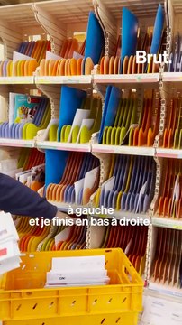 Son job d'été : factrice