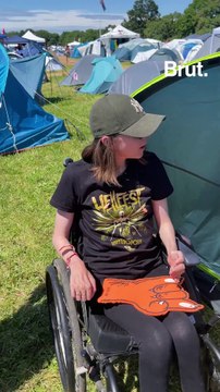 Un jour avec Anaïs,PMR, au Hellfest