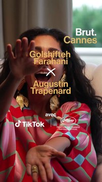 Cannes 2024 : Golshifteh Farahani discute avec Augustin Trapenard